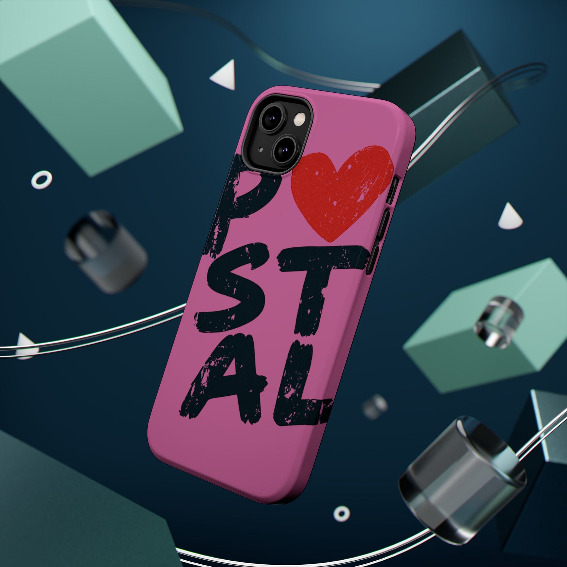 Vibrant Postal Phone Cases with Impact Resistance, Perfect for Gift For Postal Workers, Fun, Stylish, Everyday Use, Valentine's Day, Birthdays