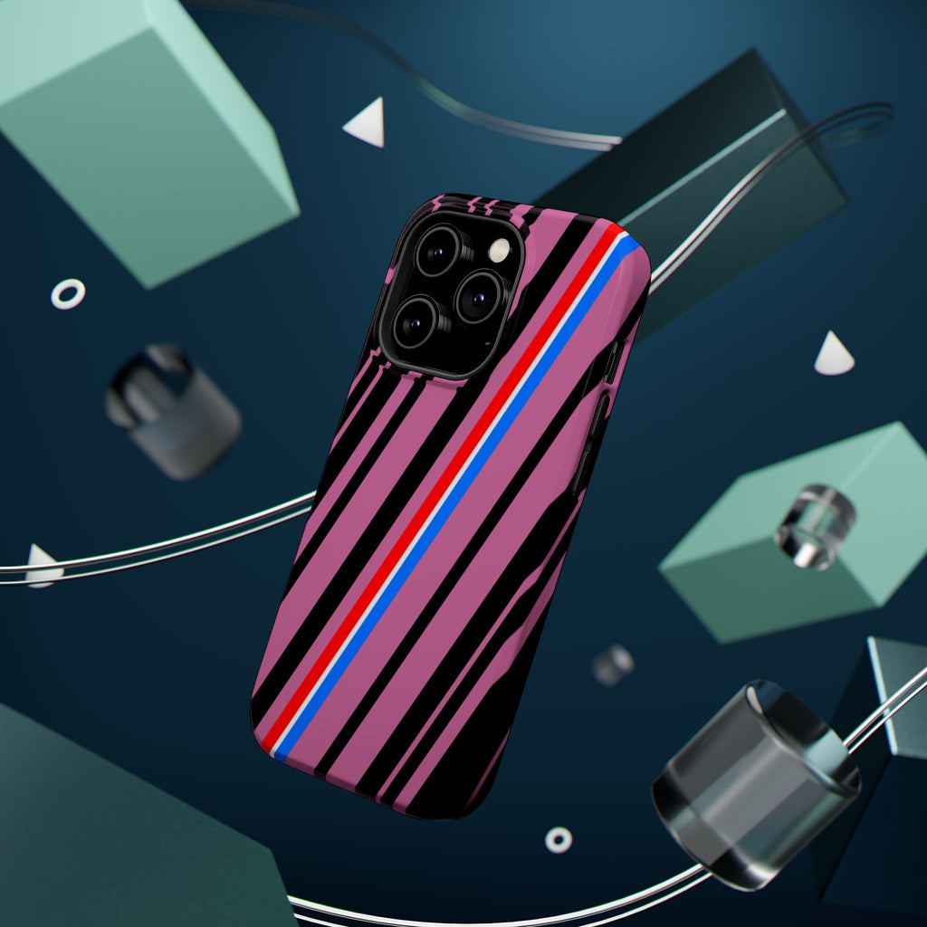 Vibrant Magnetic Phone Cases for Impact Resistance, Phone Protection, Gift for Tech Lovers, Postal Workers, Colorful Barcode Cases