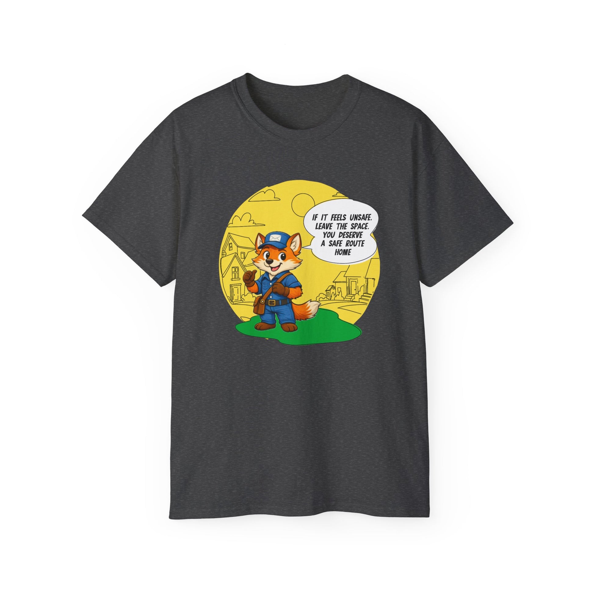 Safe Route Home Delivery Worker Tee