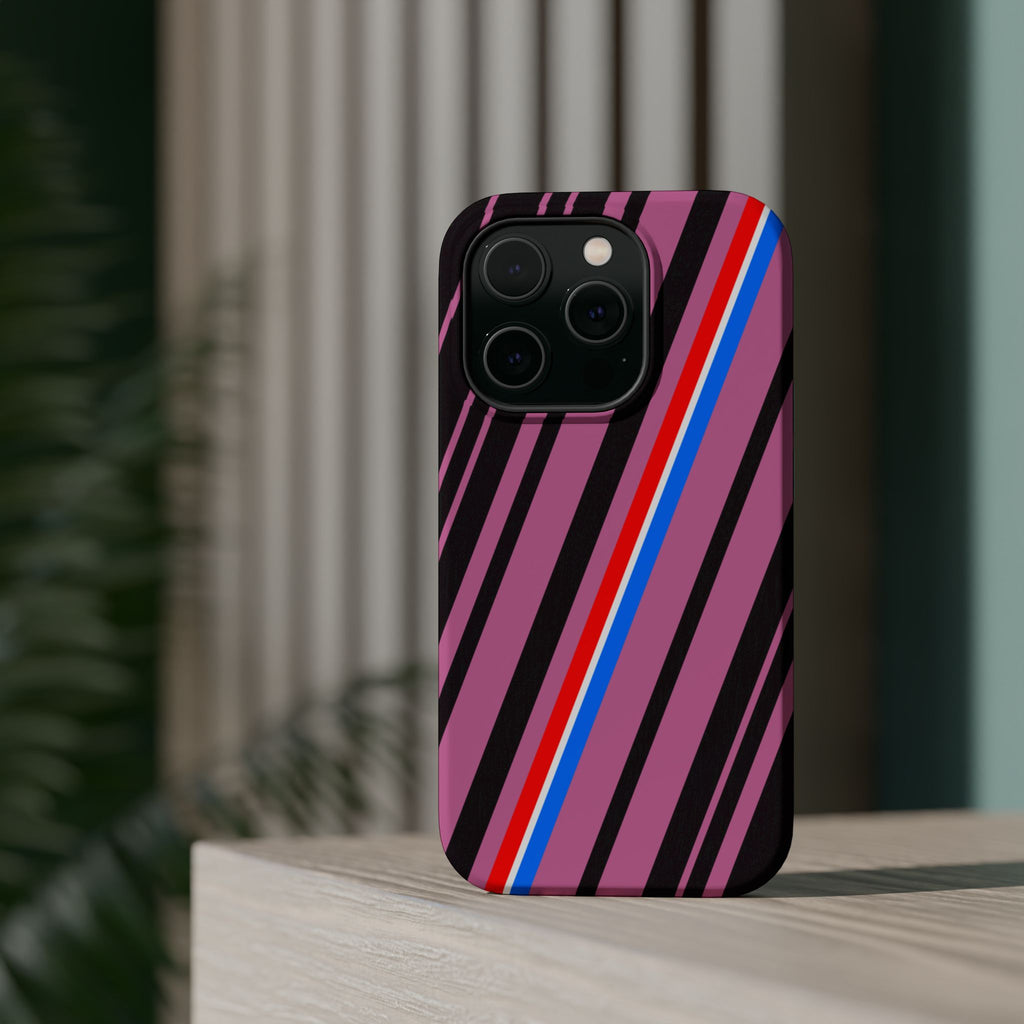 Vibrant Magnetic Phone Cases for Impact Resistance, Phone Protection, Gift for Tech Lovers, Postal Workers, Colorful Barcode Cases