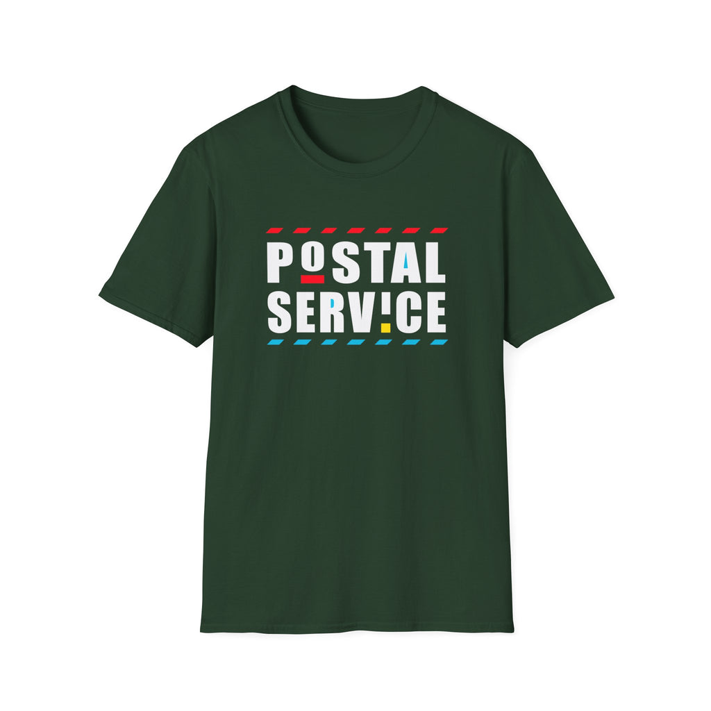 Postal Service Unisex Softstyle T-Shirt, Fun Graphic Tee, Gift for Postal Workers, Unique Casual Wear, Great for Holidays