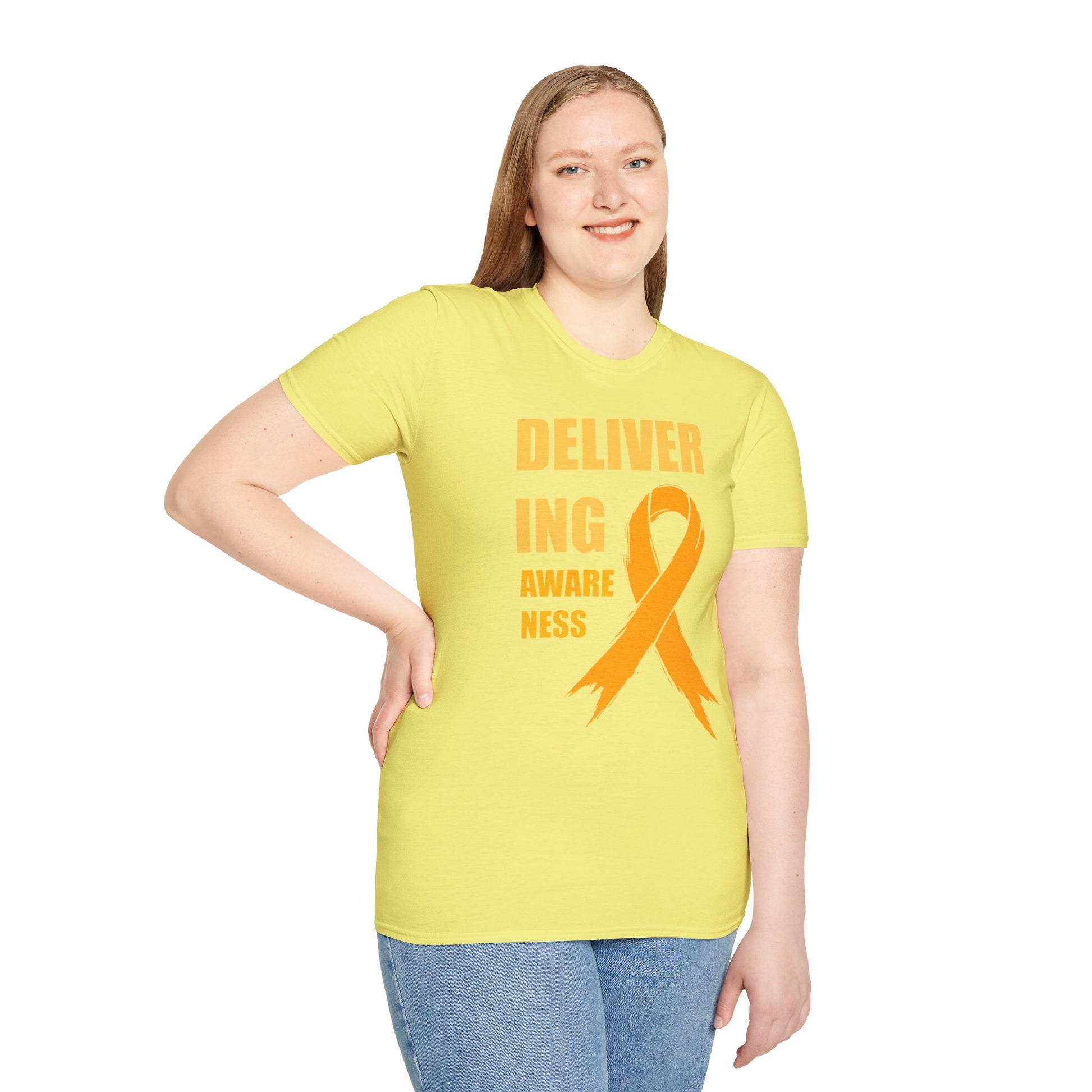 Childhood Cancer Awareness Shirt – Delivering Awareness Gold Ribbon Support Tee