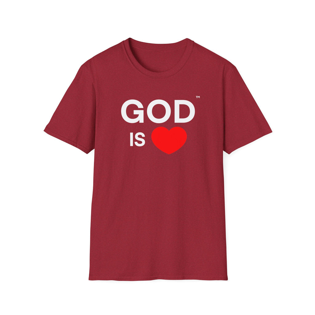God Is Love™ T-Shirt — Purpose in a Tee, Inspiration Christian T-shirt