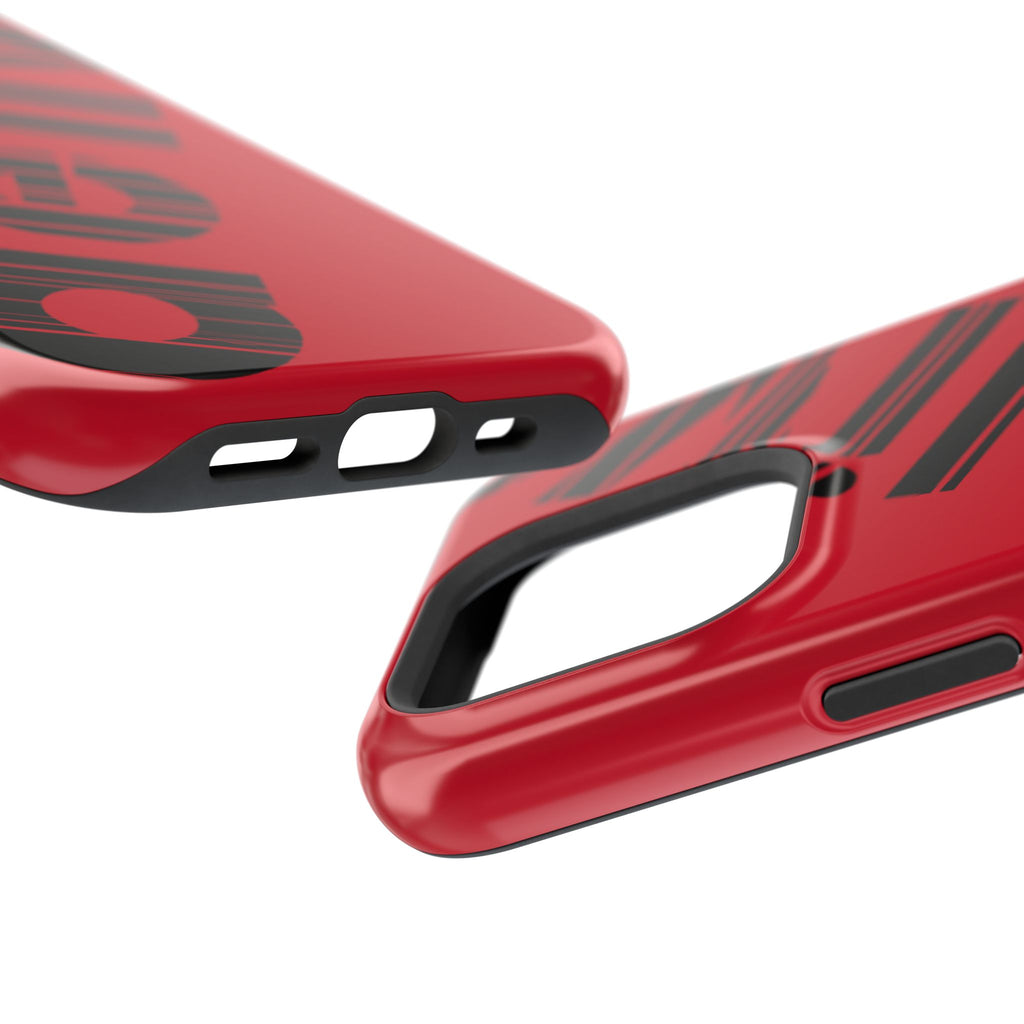 “Delivered” Magnetic Phone Cases, Impact-Resistant Phone Covers for Teens, Gift for Friends, Unique Cell Phone Accessories, Red Design, Custom [...]
