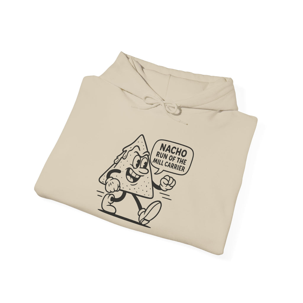 Nacho Lover's Humor Hoodie - Fun Graphic Sweatshirt for Foodies, Perfect Gift for Birthdays, Chill Days, and Parties