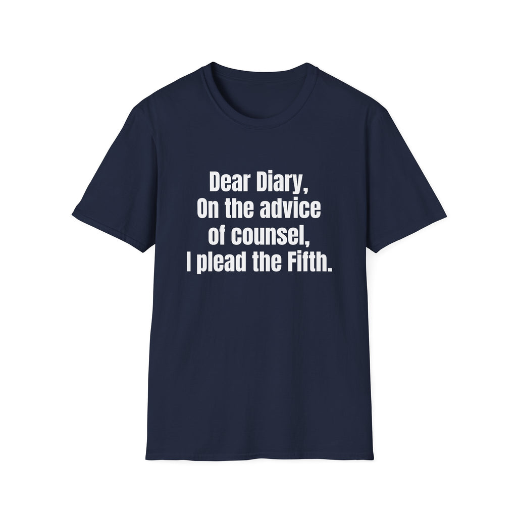 Dear Diary I Plead The 5th