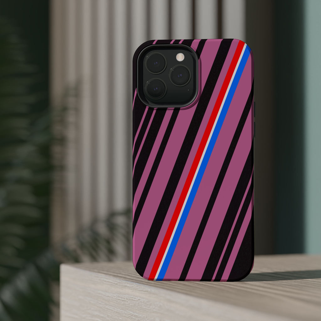 Vibrant Magnetic Phone Cases for Impact Resistance, Phone Protection, Gift for Tech Lovers, Postal Workers, Colorful Barcode Cases
