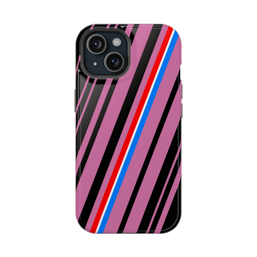 Vibrant Magnetic Phone Cases for Impact Resistance, Phone Protection, Gift for Tech Lovers, Postal Workers, Colorful Barcode Cases