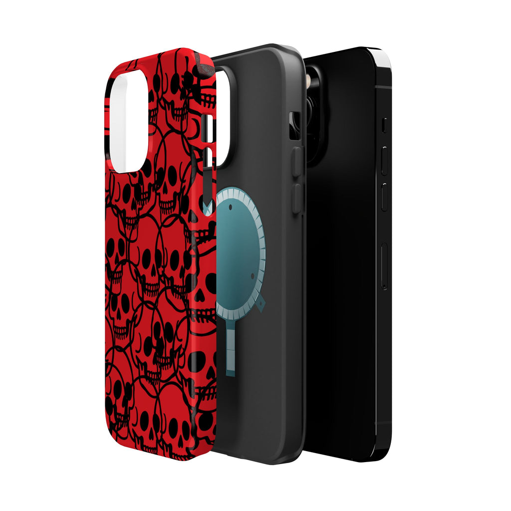 Magnetic Impact-Resistant Skull Cases