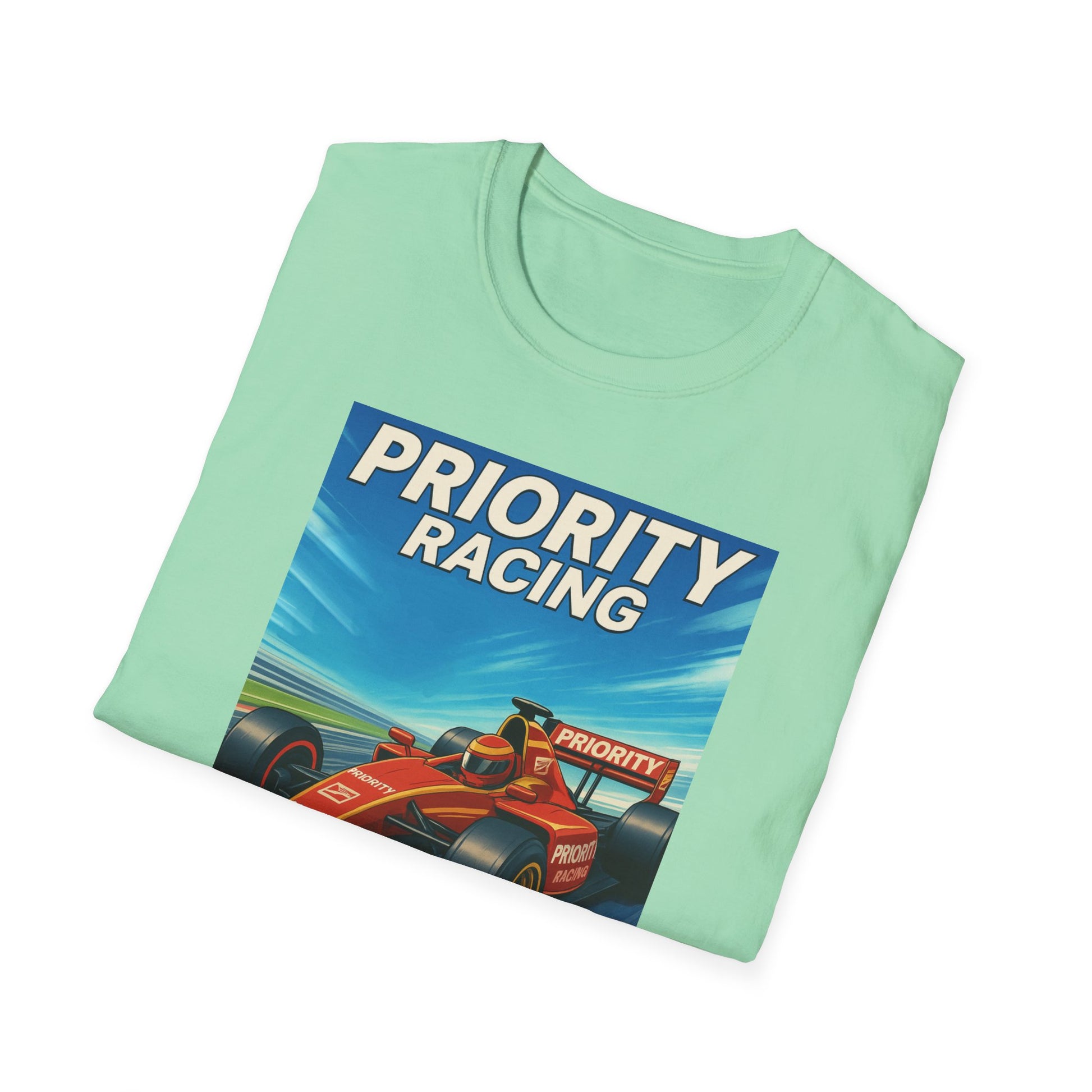 Vintage Racing T-Shirt, Retro Car Tee, Motor Sports Shirt, Gift for Car Lovers, Racing Enthusiast Apparel, Unisex Softstyle Top