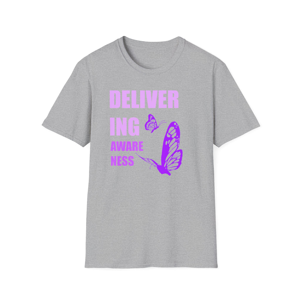 Lupus Awareness Shirt – Delivering Awareness Purple Butterfly Support Tee