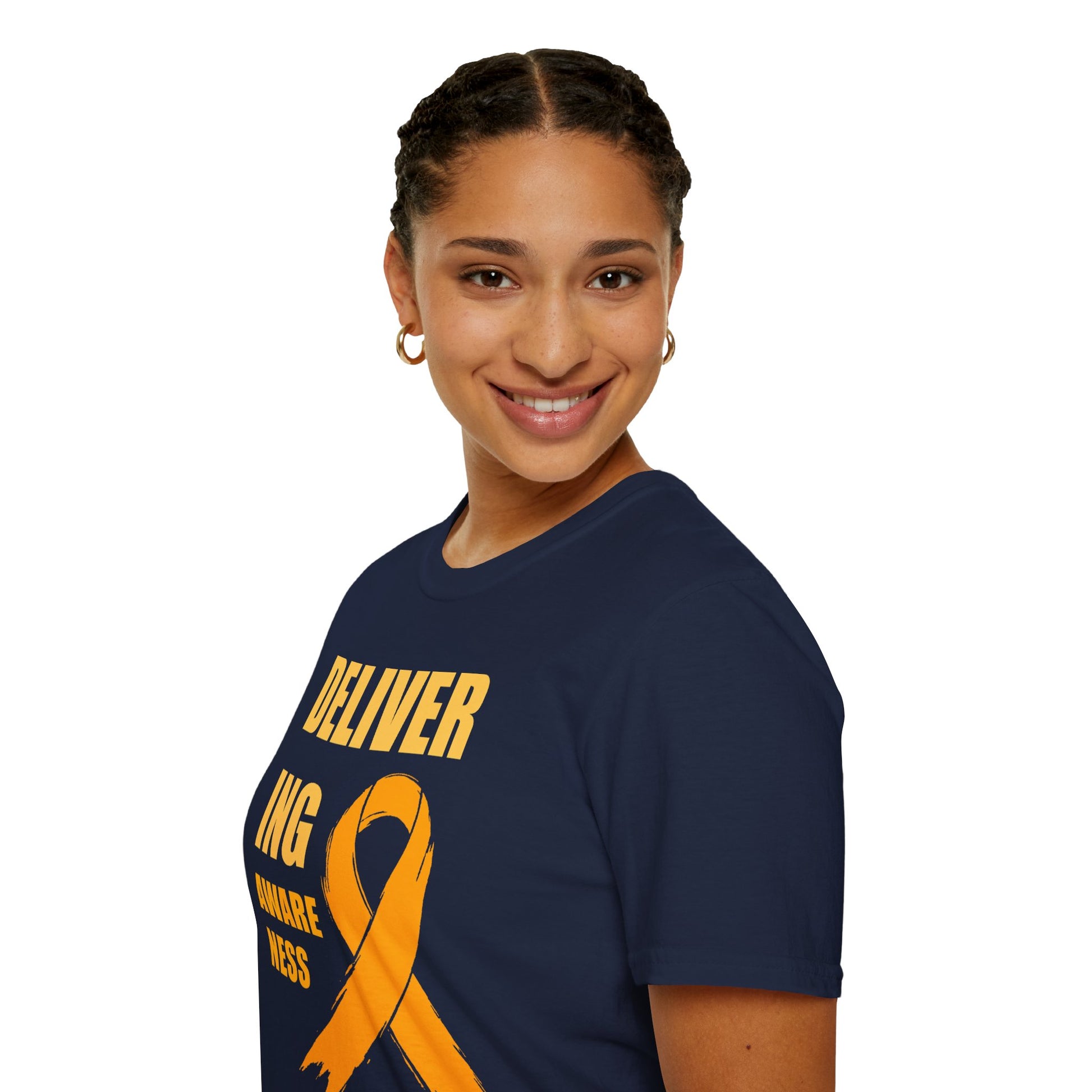Childhood Cancer Awareness Shirt – Delivering Awareness Gold Ribbon Support Tee