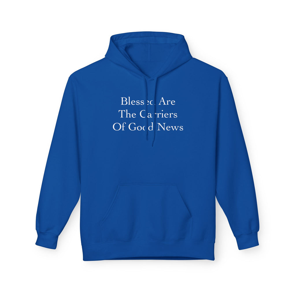 Blessed Carriers Fleece Hoodie - Unisex Softstyle Apparel, Christian Hoodies, Postal Hoodies, Gift Ideas For Postal Workers,