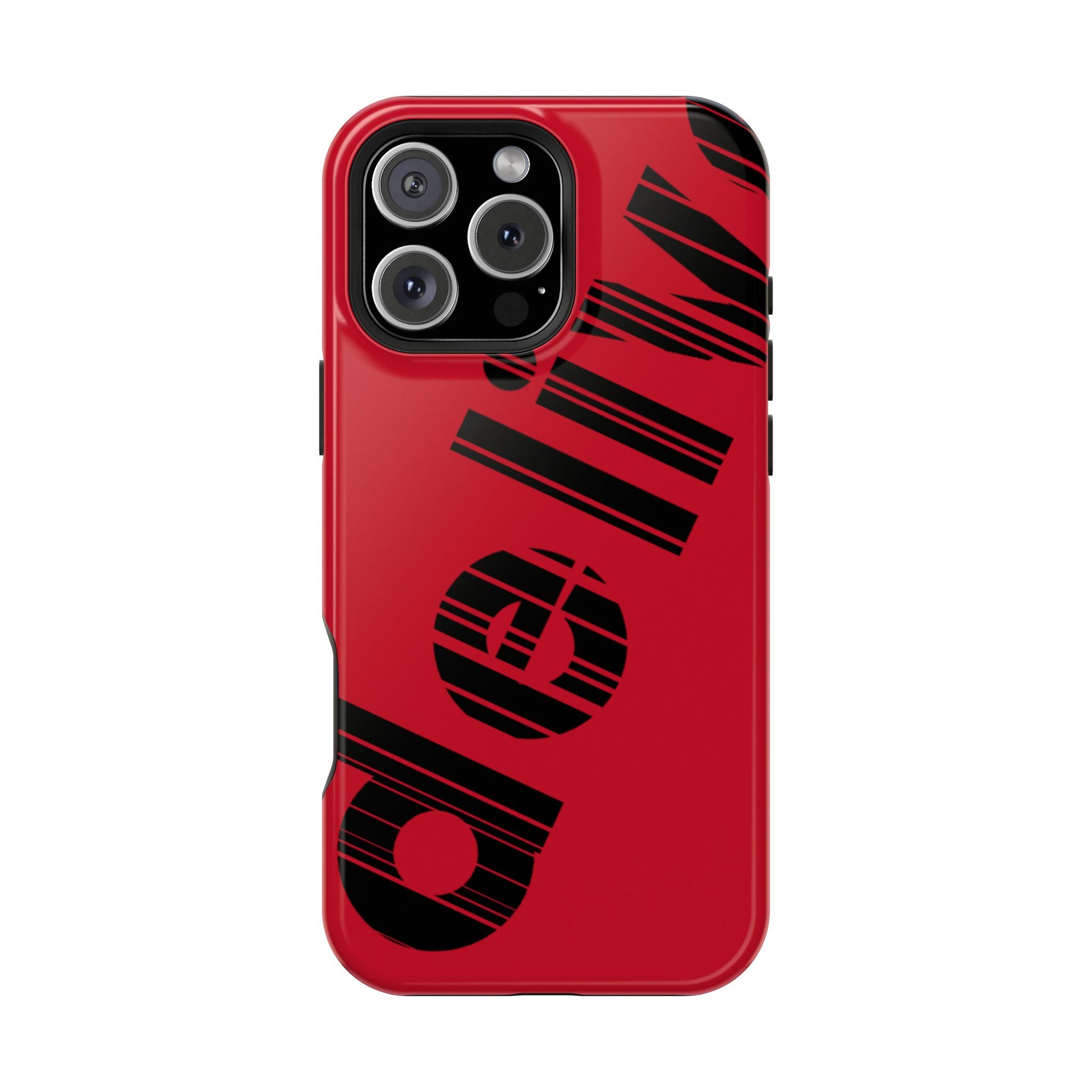 “Delivered” Magnetic Phone Cases, Impact-Resistant Phone Covers for Teens, Gift for Friends, Unique Cell Phone Accessories, Red Design, Custom [...]
