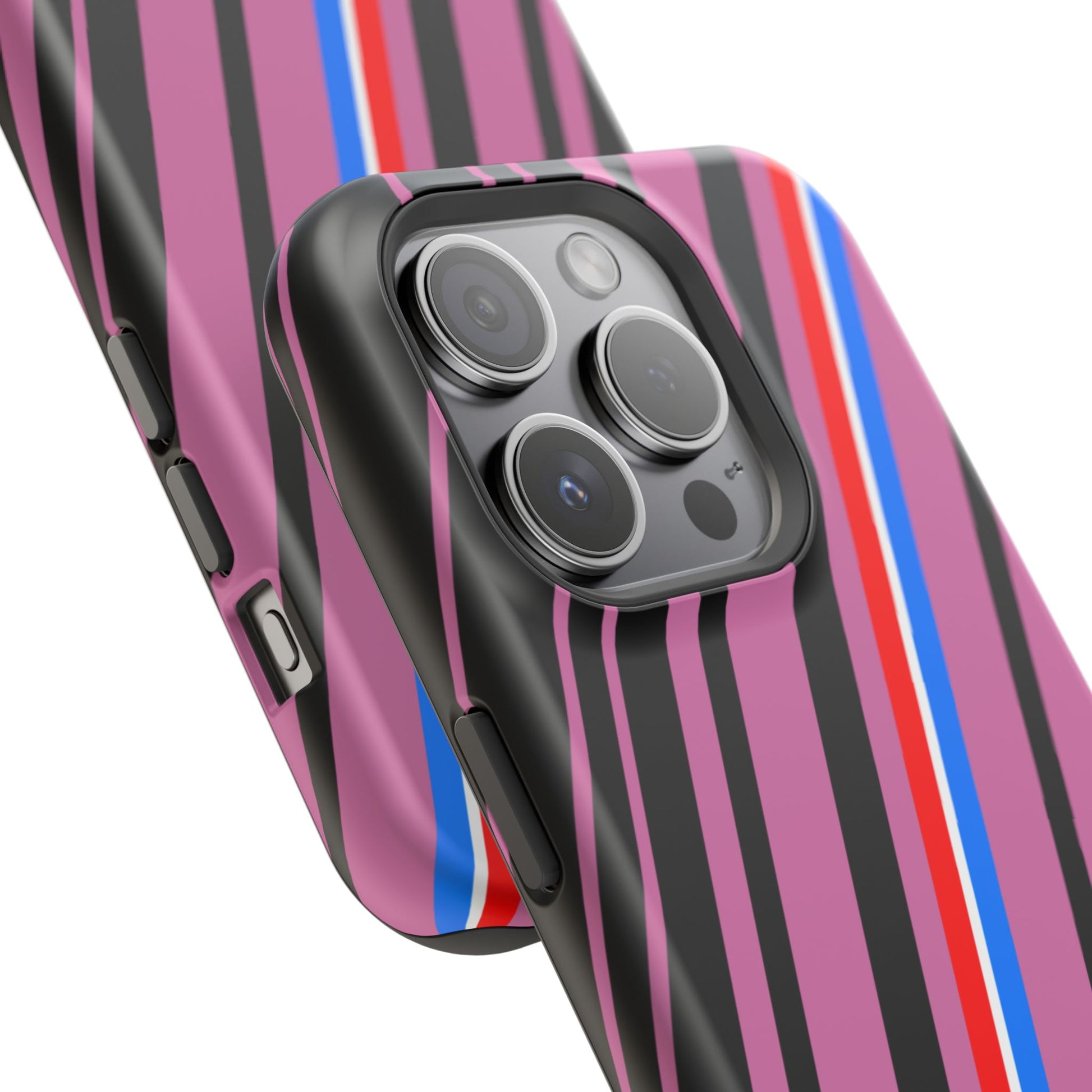 Vibrant Magnetic Phone Cases for Impact Resistance, Phone Protection, Gift for Tech Lovers, Postal Workers, Colorful Barcode Cases