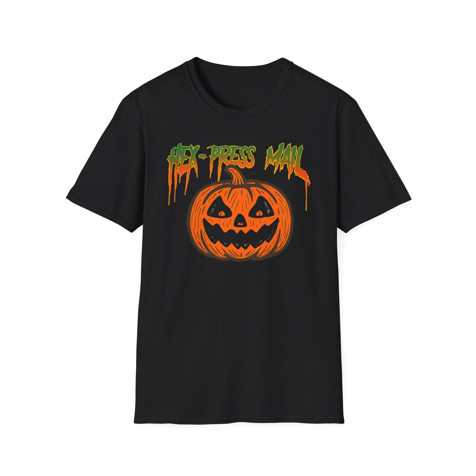 Spooky Halloween T-Shirt, Unisex Tee for Fall Celebrations, Pumpkin Graphic Tee, Halloween Costume, Trick or Treat Shirt