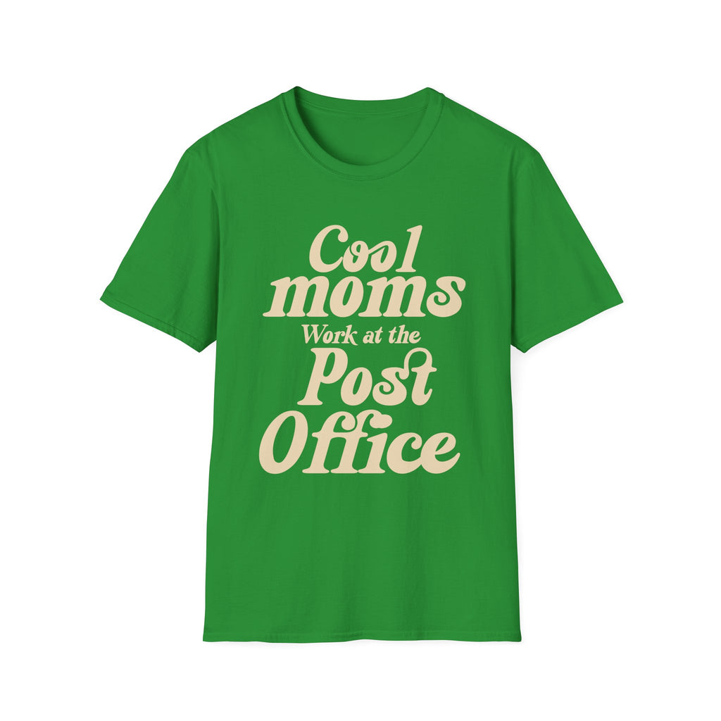 Cool Moms Work at the Post Office T-Shirt – Funny Mail Carrier Shirt, Postal Worker Gift, Delivery Driver Tee, Cute Mom Graphic Shirt