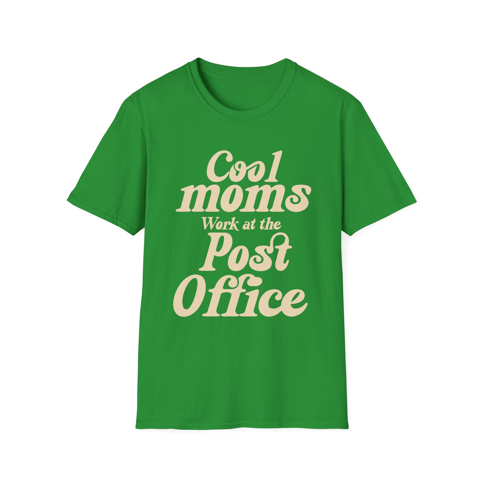 Cool Moms Work at the Post Office T-Shirt – Funny Mail Carrier Shirt, Postal Worker Gift, Delivery Driver Tee, Cute Mom Graphic Shirt