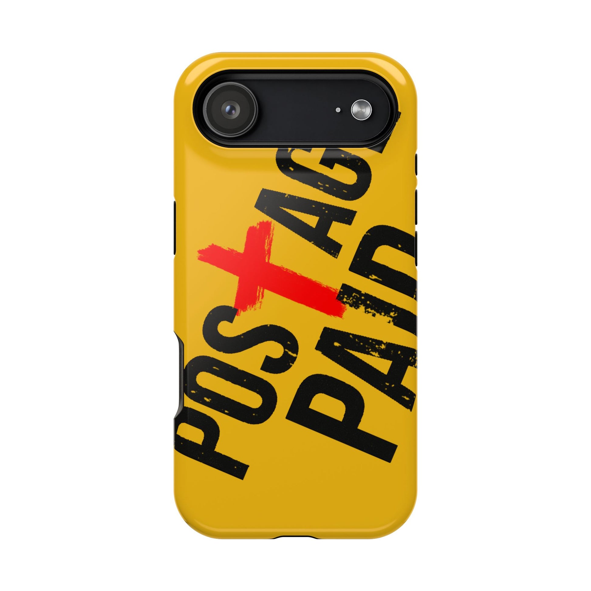 Impact-Resistant Phone Case - 'Postage Paid' Design, Inspiration Phone Case, Gifts For Faith Believers, Gifts For Postal Workers, Inspirational Gifts.
