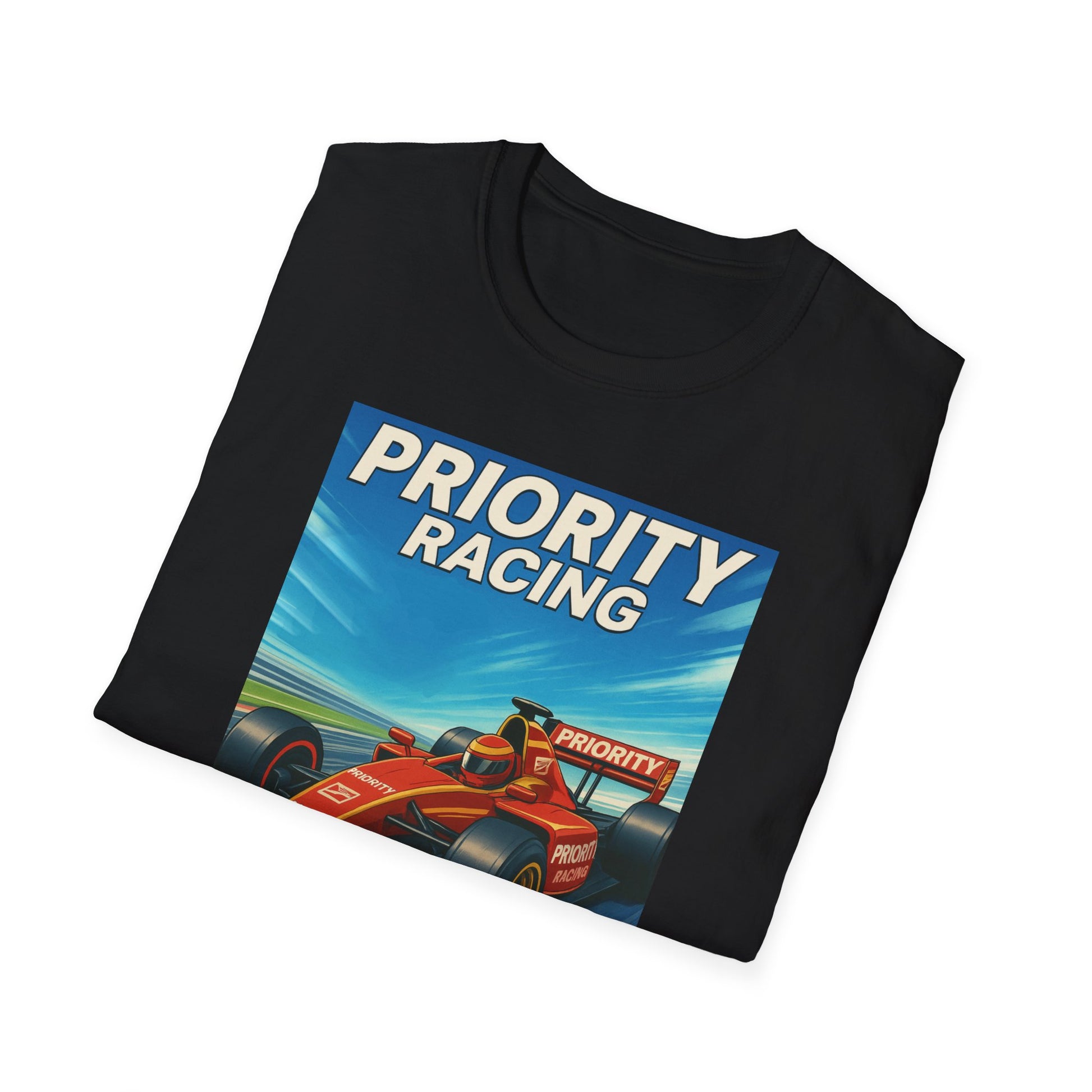 Vintage Racing T-Shirt, Retro Car Tee, Motor Sports Shirt, Gift for Car Lovers, Racing Enthusiast Apparel, Unisex Softstyle Top