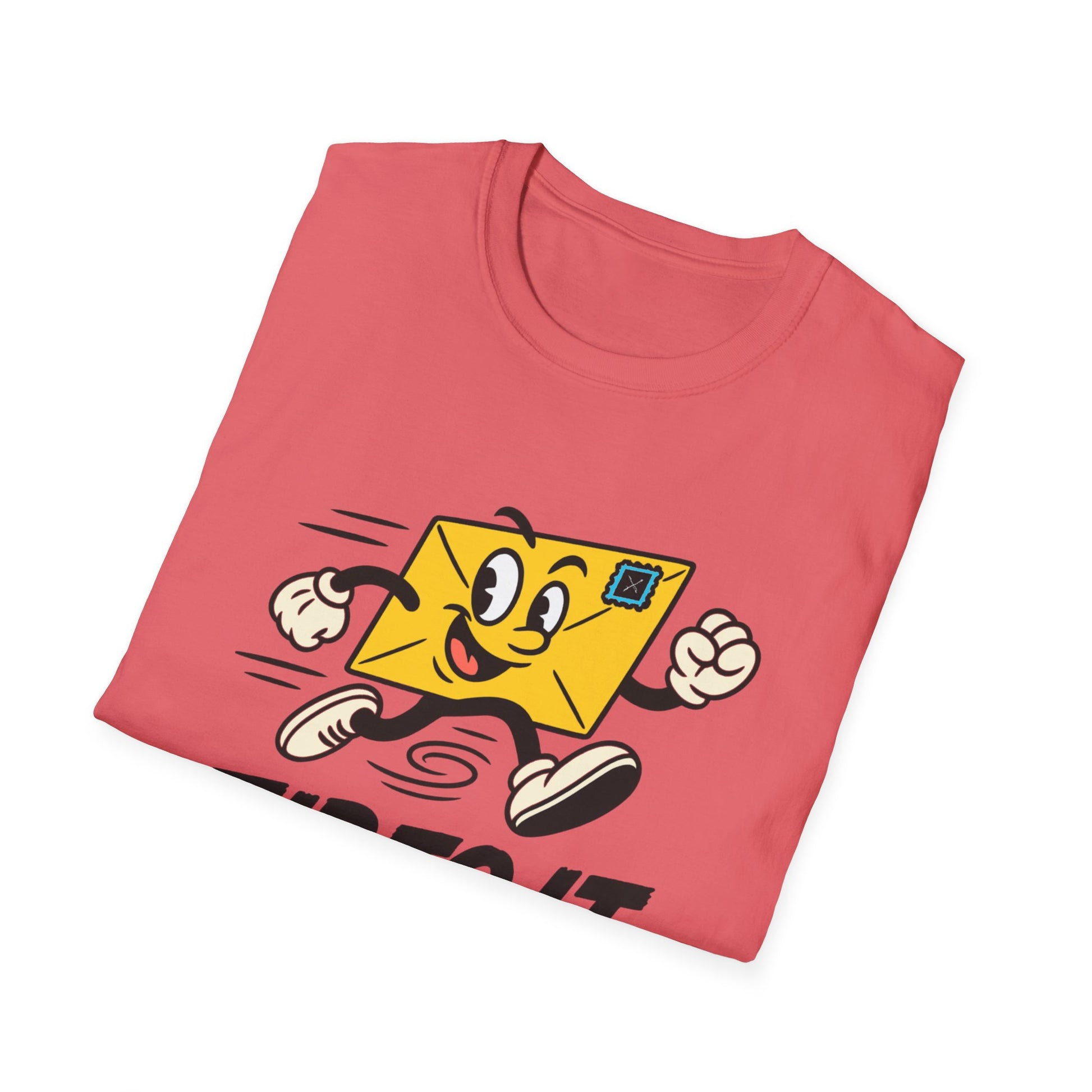 Playful Zip to It Unisex T-Shirt, Fun Graphic Tee, Casual Wear, Gift for Mail Lovers, Summer Fashion, Birthday Present