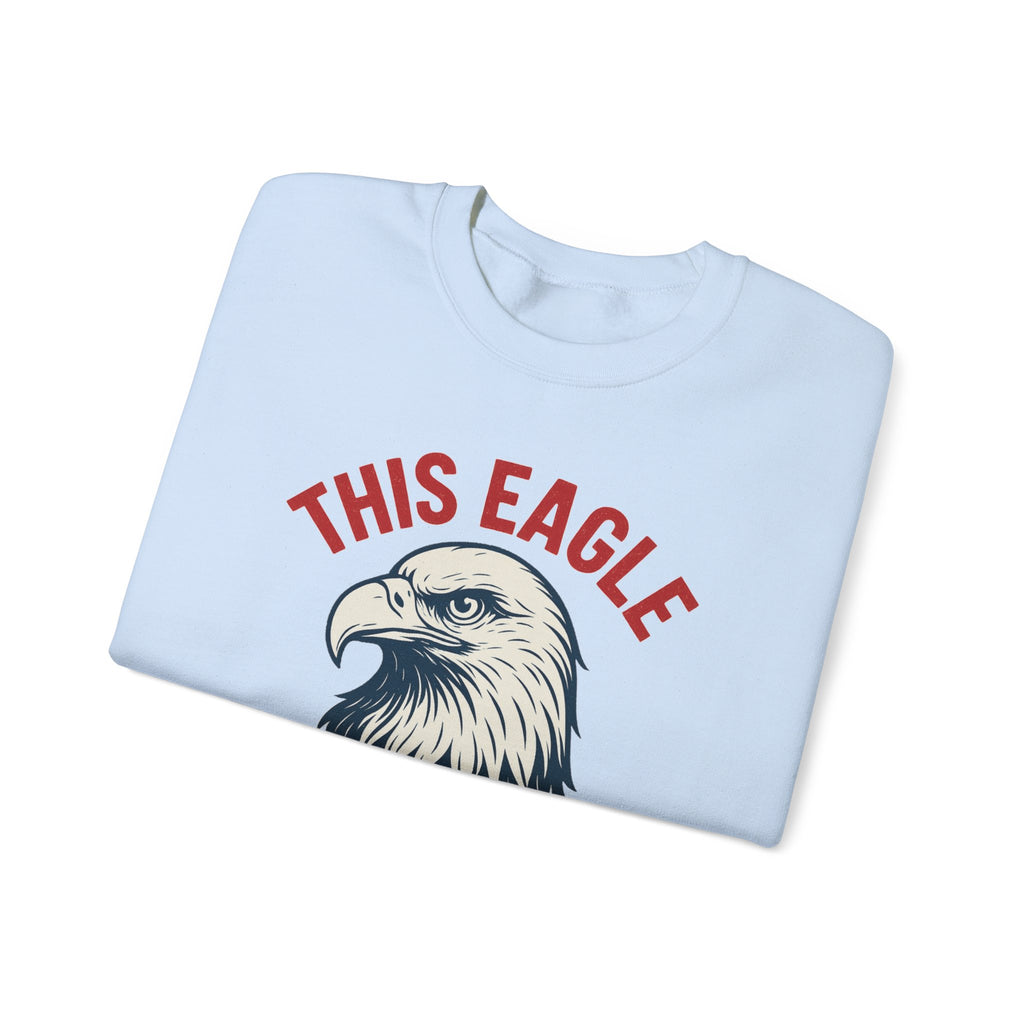 “This Eagle Has Retired” Retirement Crewneck Sweatshirt, Retirement Gifts, Retirement Gifts for Postal Workers