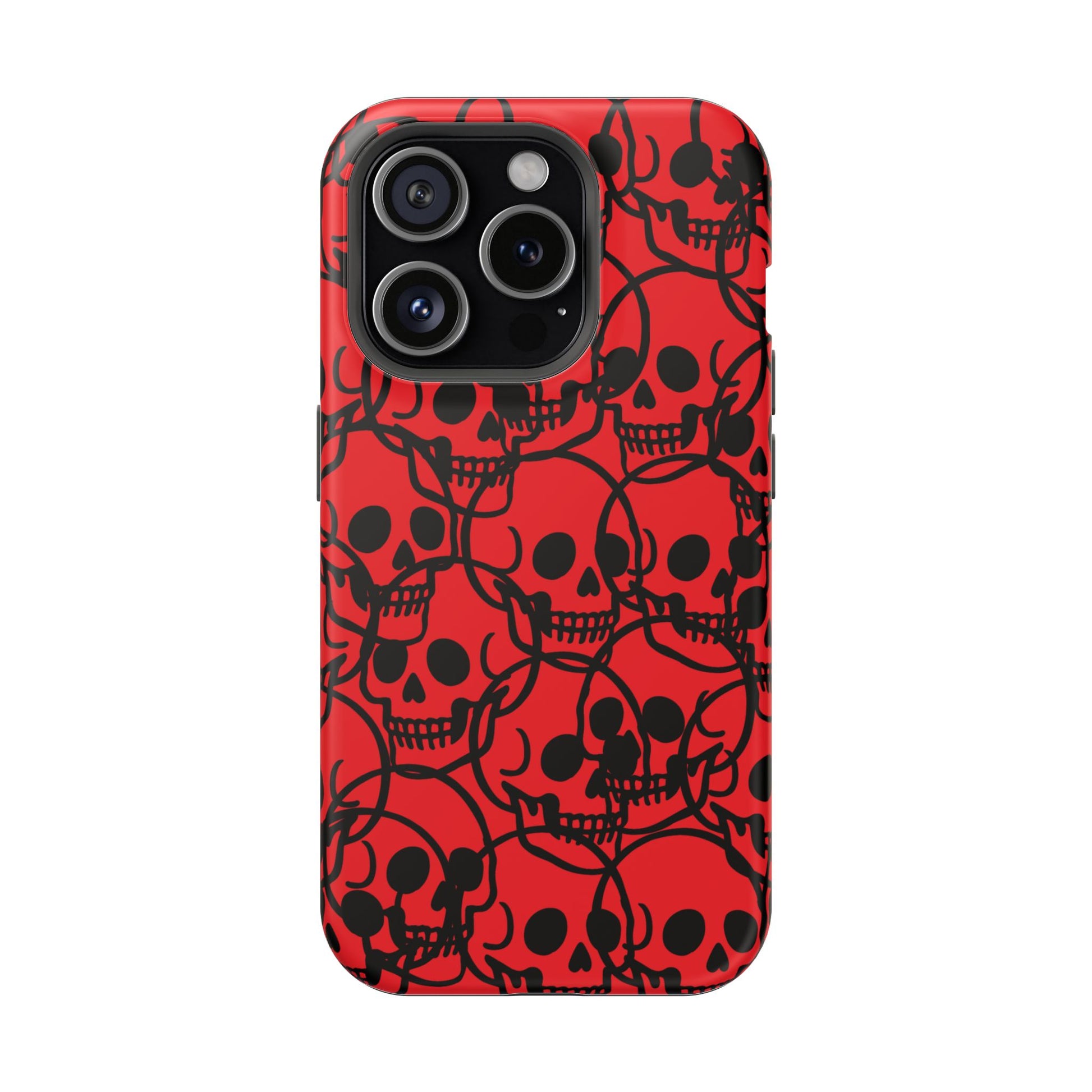 Magnetic Impact-Resistant Skull Cases
