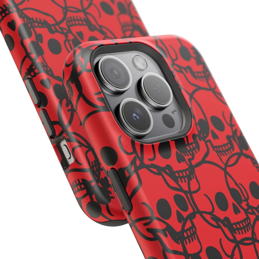 Magnetic Impact-Resistant Skull Cases