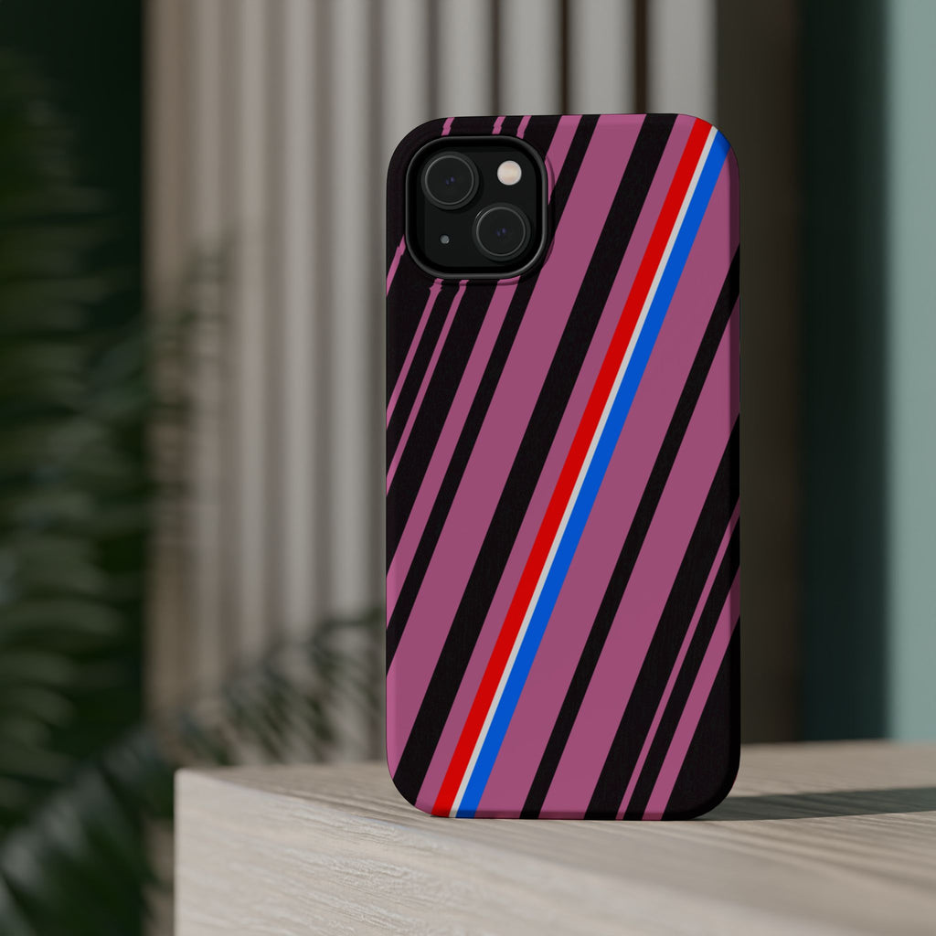 Vibrant Magnetic Phone Cases for Impact Resistance, Phone Protection, Gift for Tech Lovers, Postal Workers, Colorful Barcode Cases