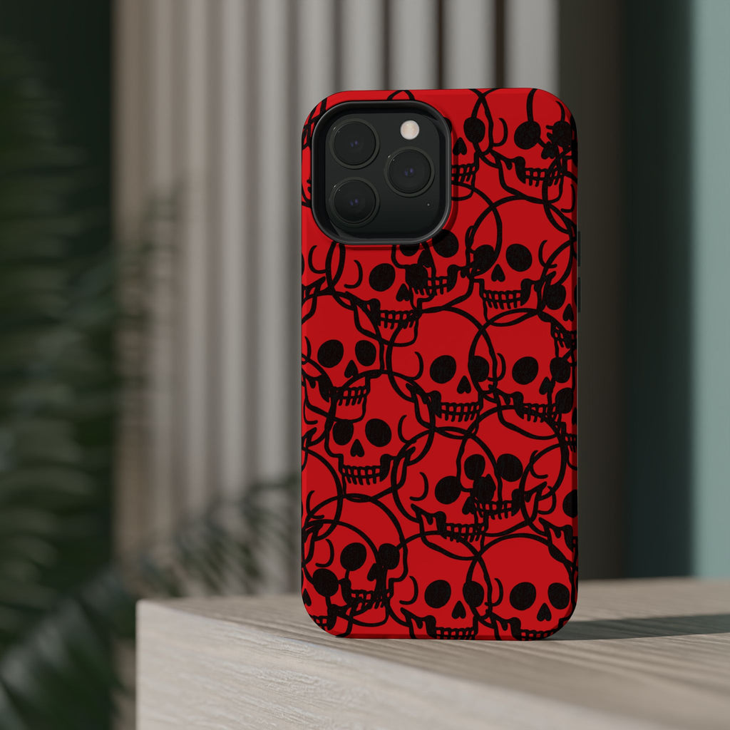 Magnetic Impact-Resistant Skull Cases