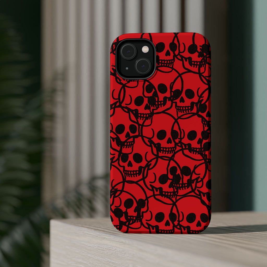 Magnetic Impact-Resistant Skull Cases