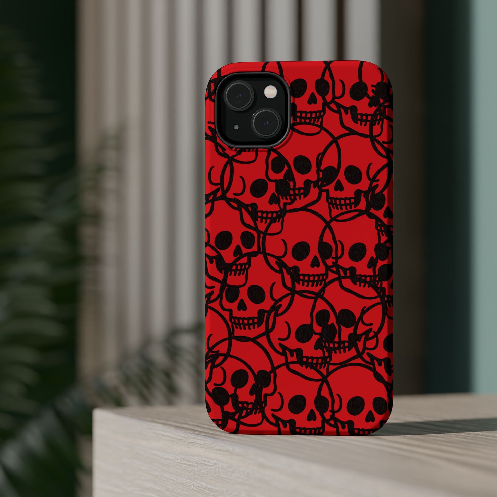 Magnetic Impact-Resistant Skull Cases
