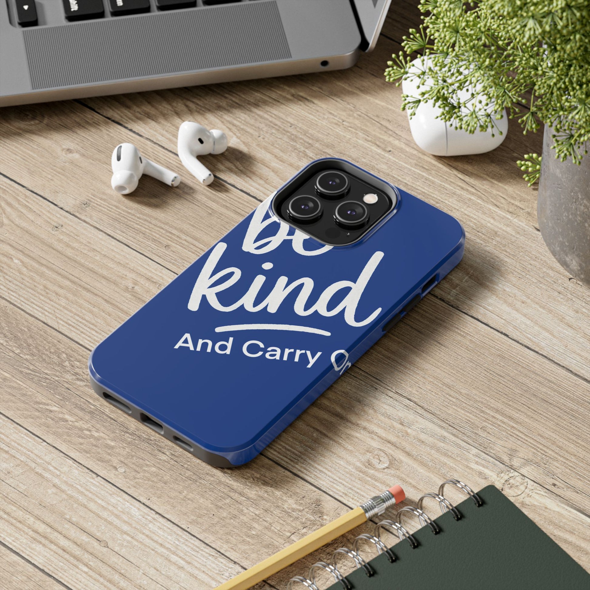 Be Kind And Carry On Tough Phone Cases, Perfect Gift For Postal Workers, Inspirational Phone Case, Postal Inspired Phone Case.