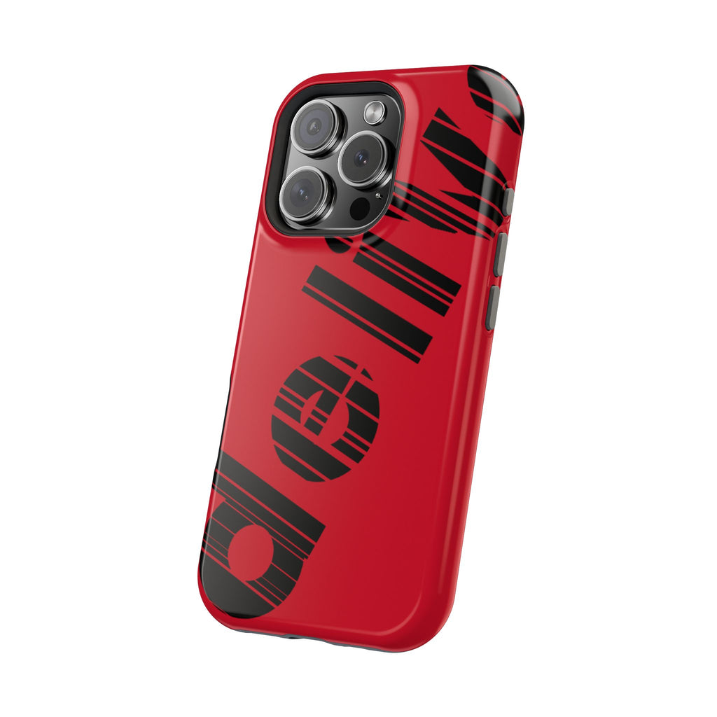“Delivered” Magnetic Phone Cases, Impact-Resistant Phone Covers for Teens, Gift for Friends, Unique Cell Phone Accessories, Red Design, Custom [...]