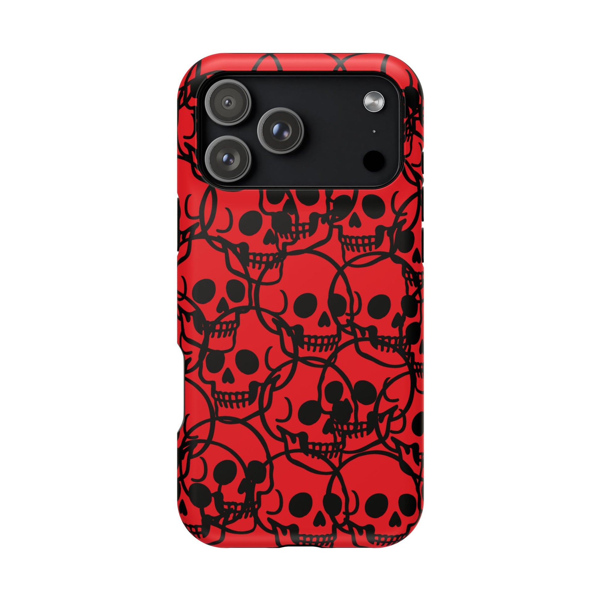 Magnetic Impact-Resistant Skull Cases
