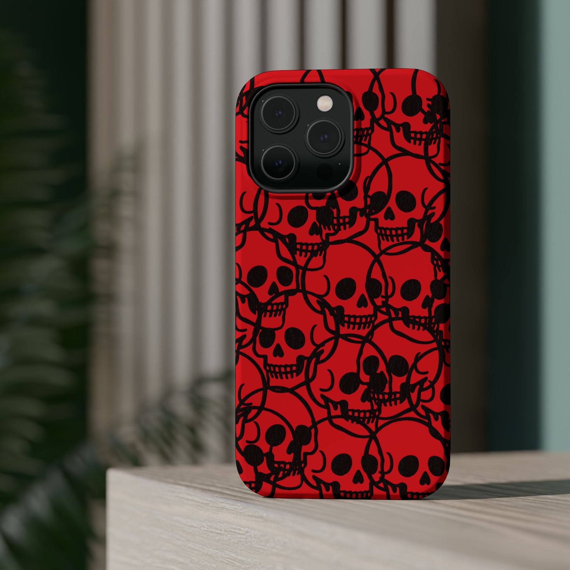 Magnetic Impact-Resistant Skull Cases