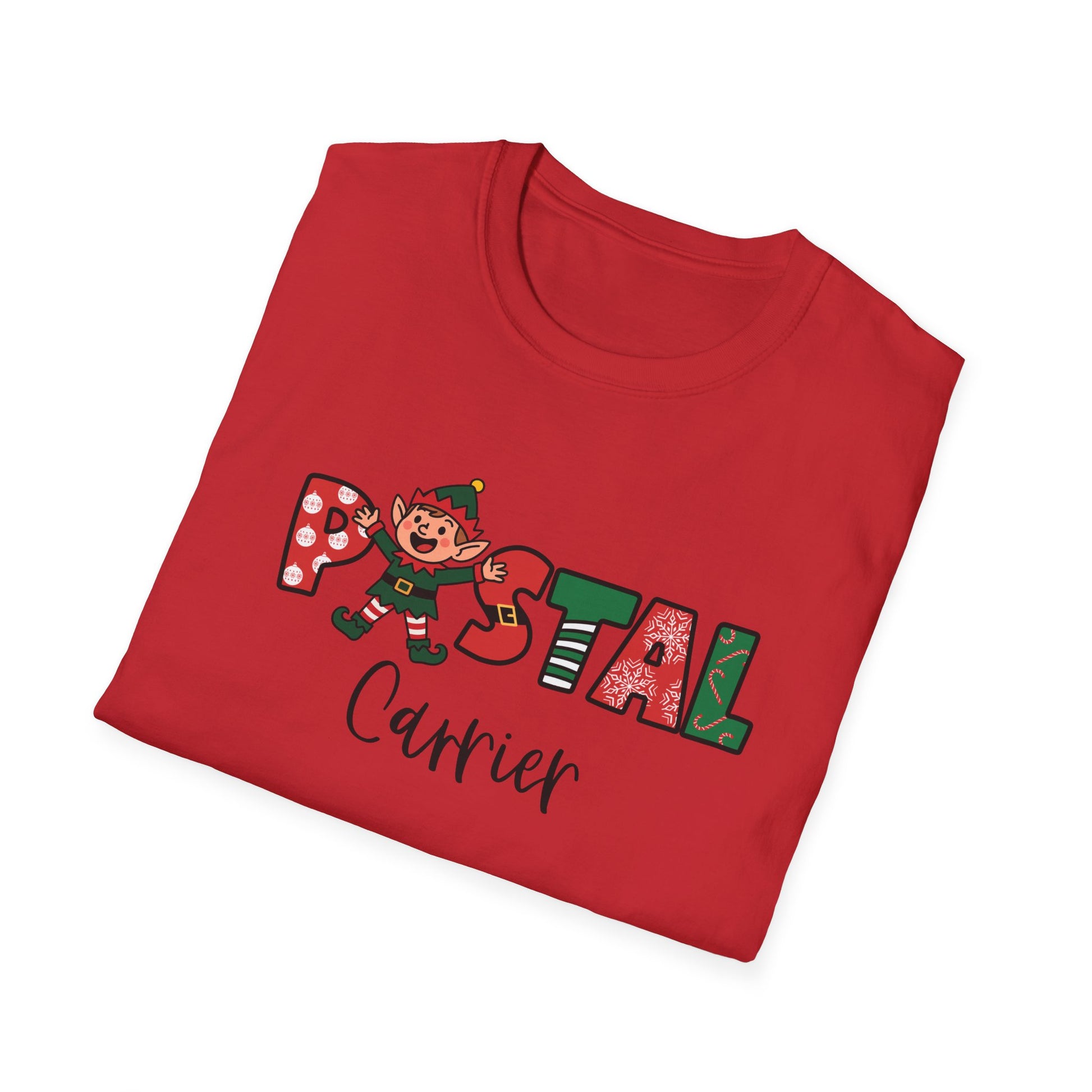 Christmas Postal Carrier T-Shirt for Kids