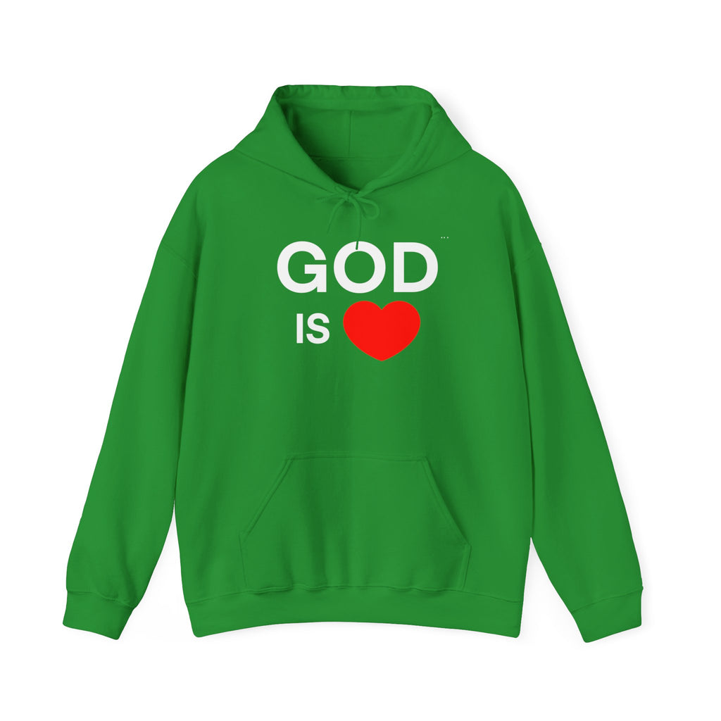 God Is Love™ Unisex Hooded Sweatshirt