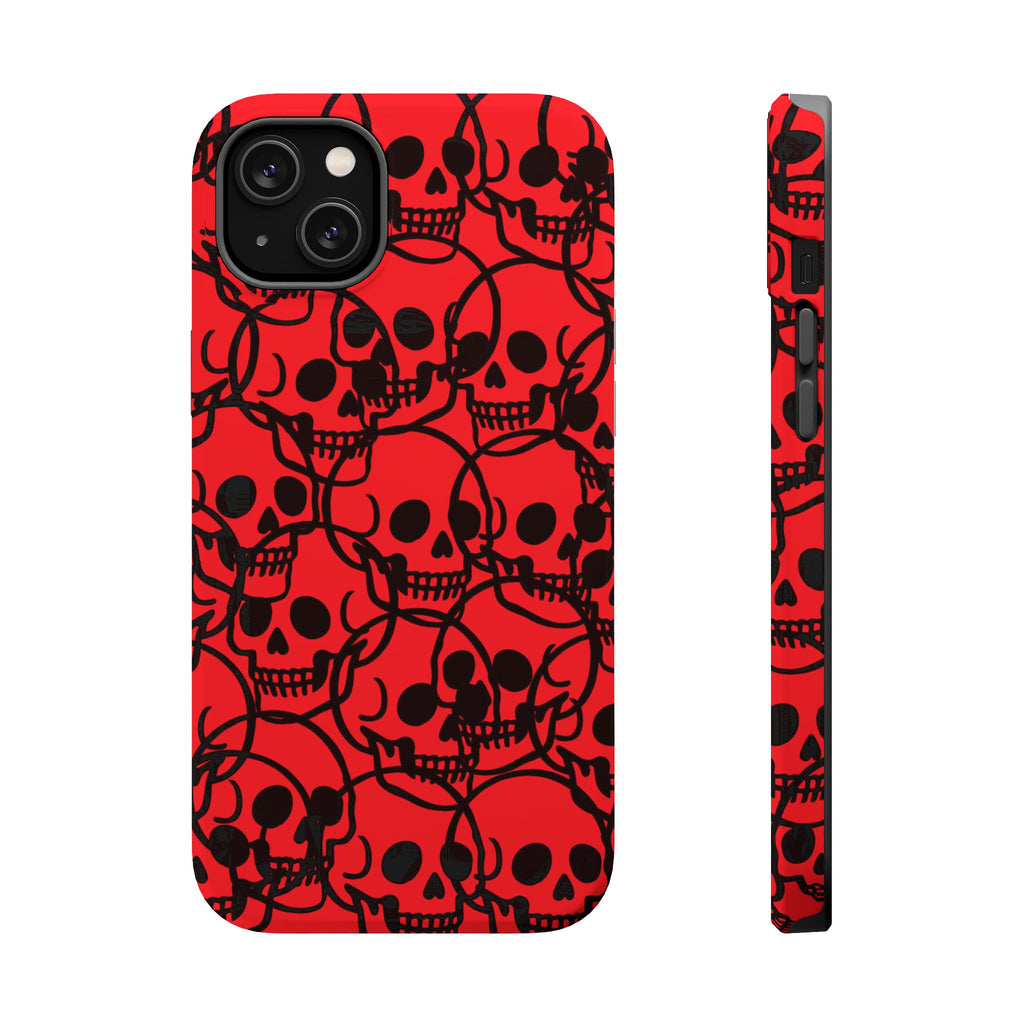 Magnetic Impact-Resistant Skull Cases