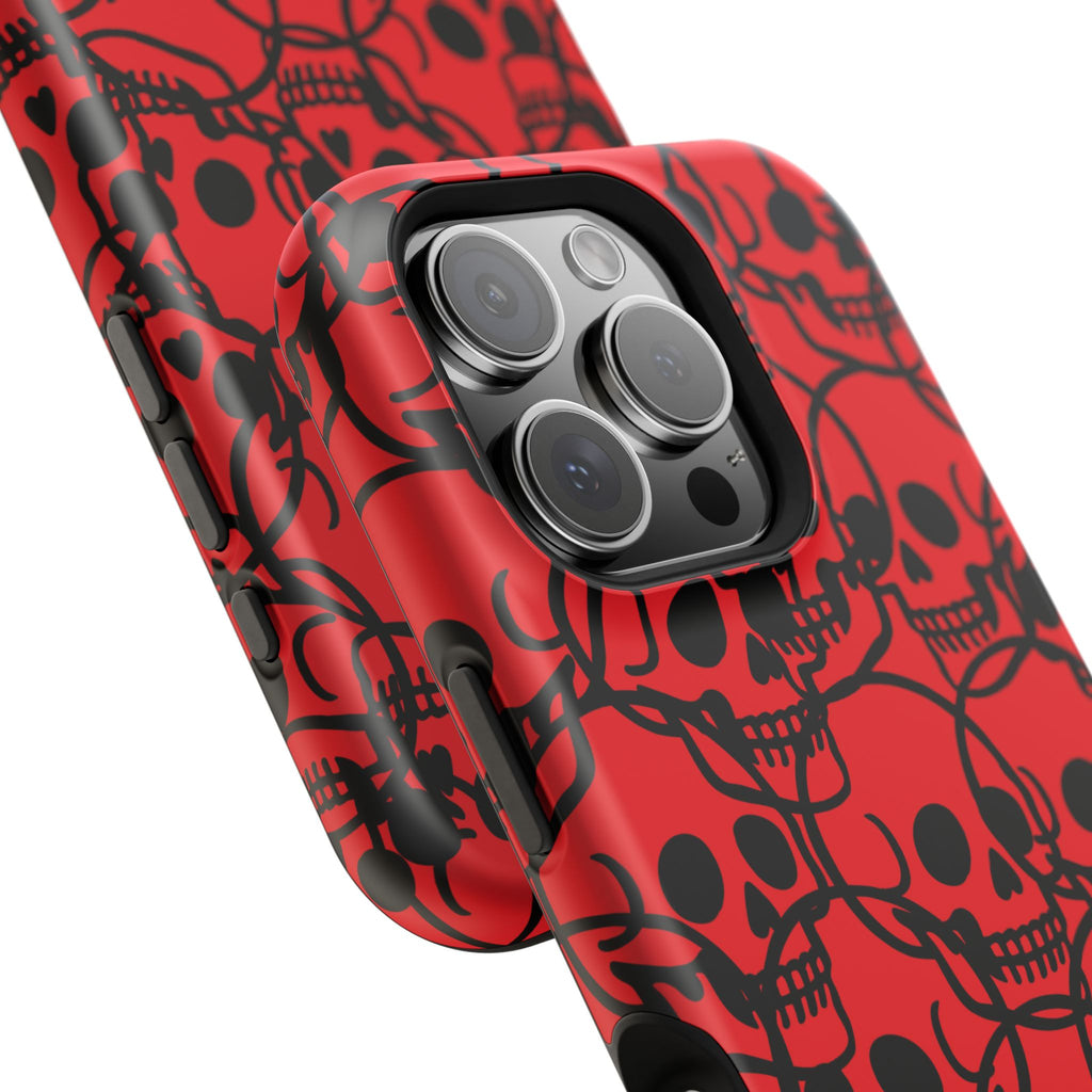 Magnetic Impact-Resistant Skull Cases