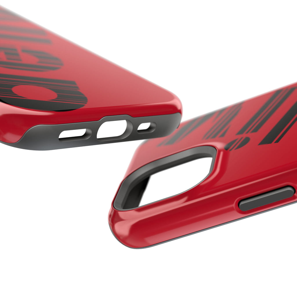 “Delivered” Magnetic Phone Cases, Impact-Resistant Phone Covers for Teens, Gift for Friends, Unique Cell Phone Accessories, Red Design, Custom [...]
