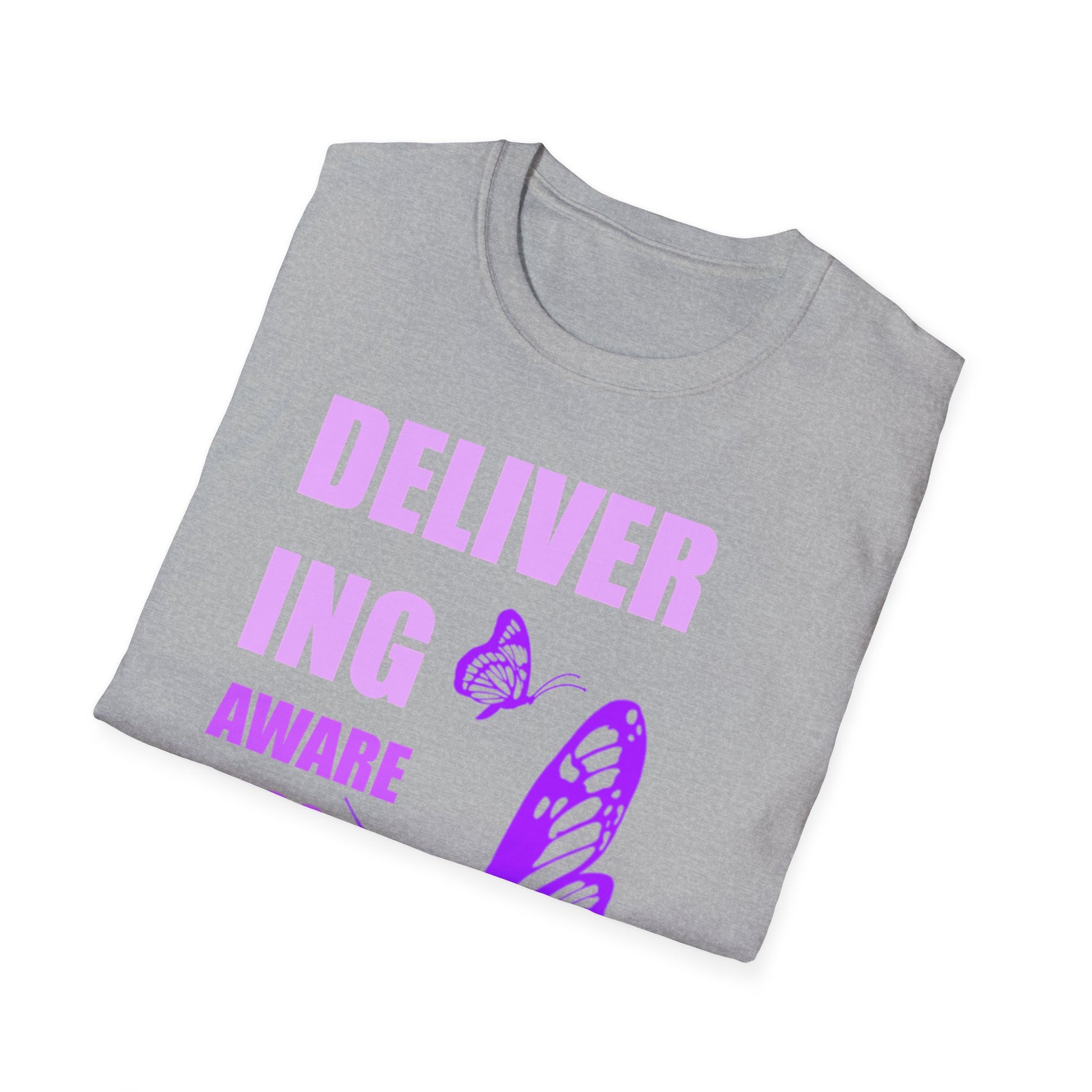 Lupus Awareness Shirt – Delivering Awareness Purple Butterfly Support Tee
