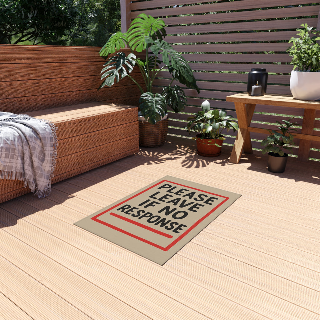 Welcome Mat, Outdoor Doormat, Front Porch Decor, Funny Rug, Housewarming Gift, Outdoor Entrance Mat, Home Safety Sign