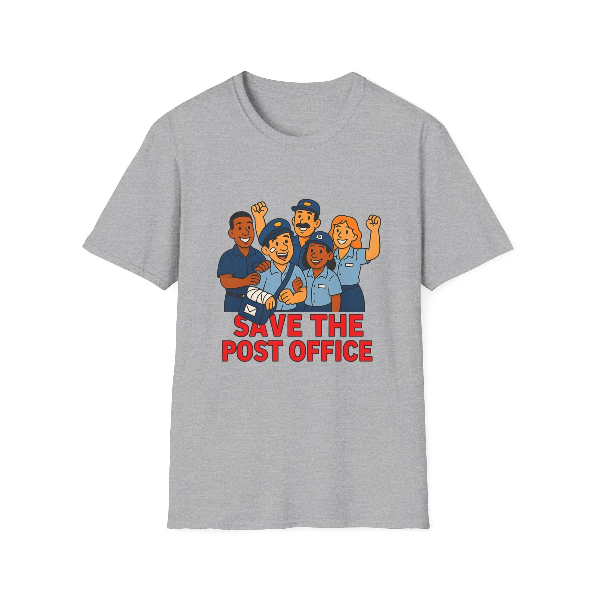 Save the Post Office T-Shirt, Unisex Graphic Tee, Post Office Pride Shirt, Postal Worker Appreciation Gift, Fun Casual Wear