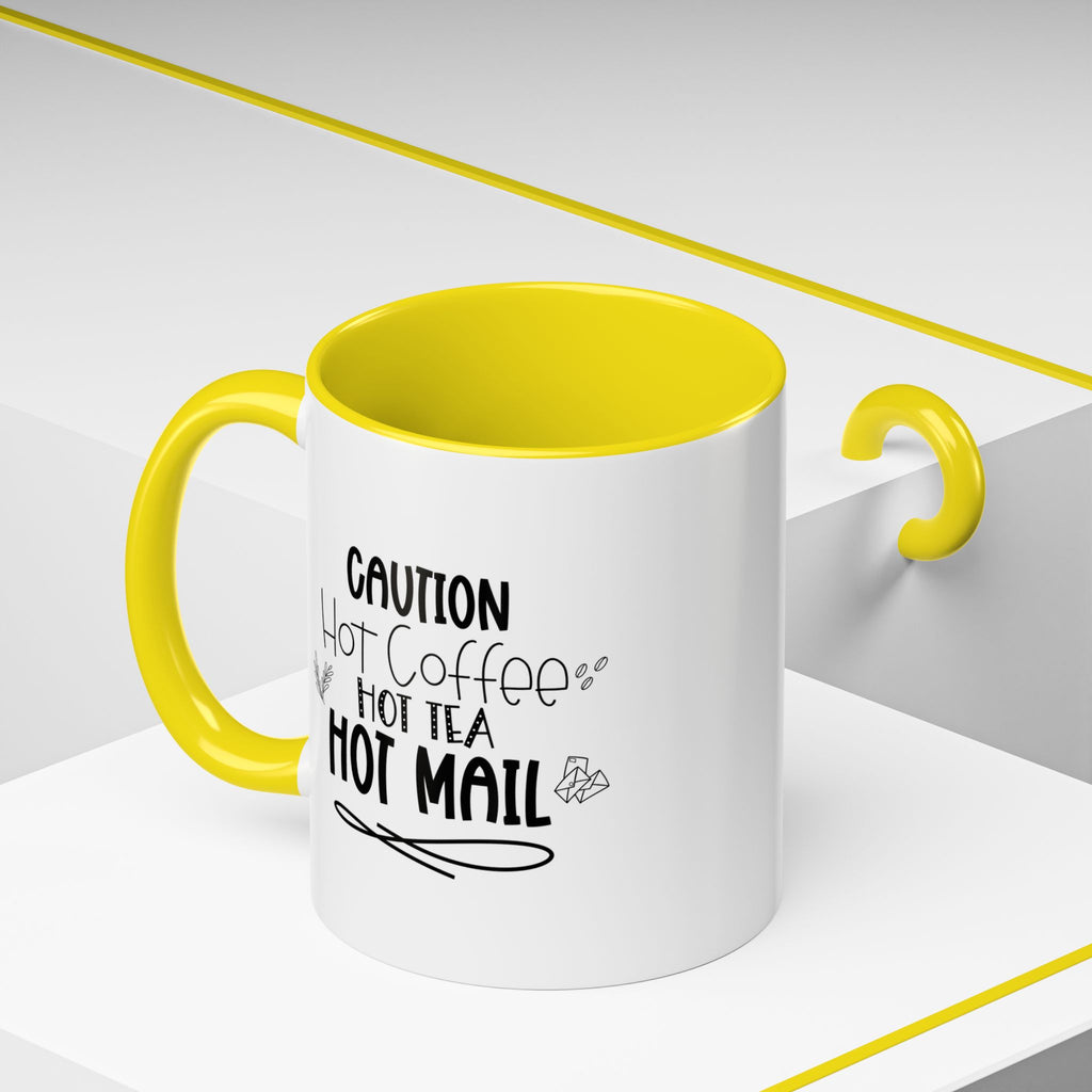 Hot Coffee, Tea, Mail Coffee Mug - Perfect Gift for Coffee Lovers, Gift Ideas For Postal Workers, Tea Lovers