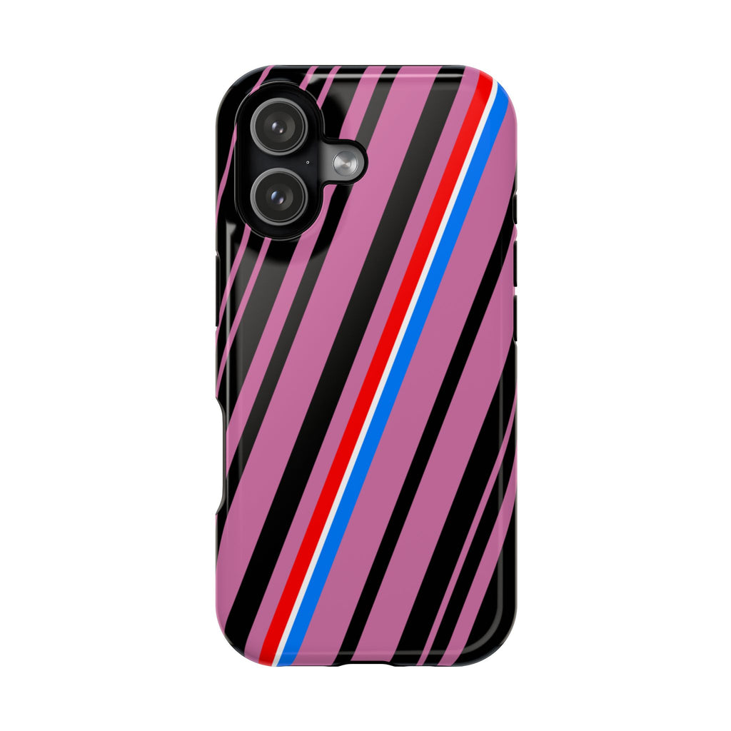 Vibrant Magnetic Phone Cases for Impact Resistance, Phone Protection, Gift for Tech Lovers, Postal Workers, Colorful Barcode Cases