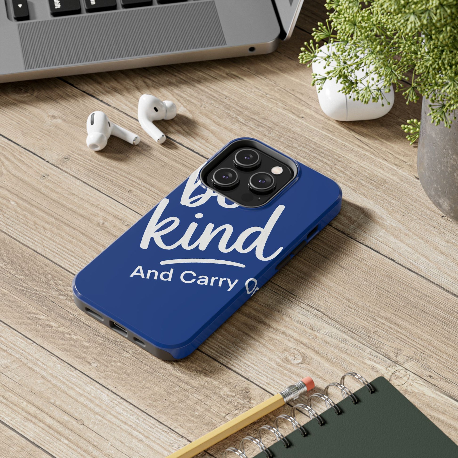 Be Kind And Carry On Tough Phone Cases, Perfect Gift For Postal Workers, Inspirational Phone Case, Postal Inspired Phone Case.