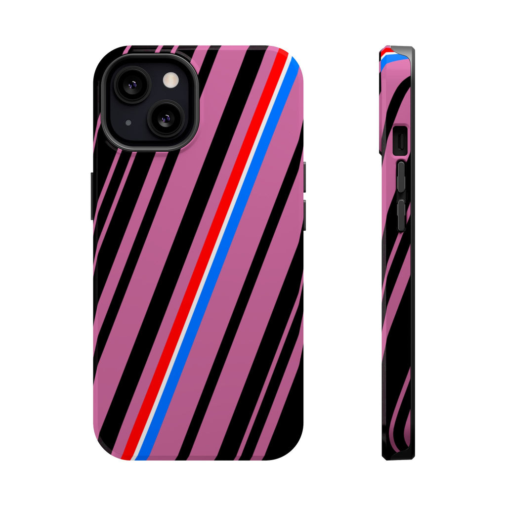 Vibrant Magnetic Phone Cases for Impact Resistance, Phone Protection, Gift for Tech Lovers, Postal Workers, Colorful Barcode Cases