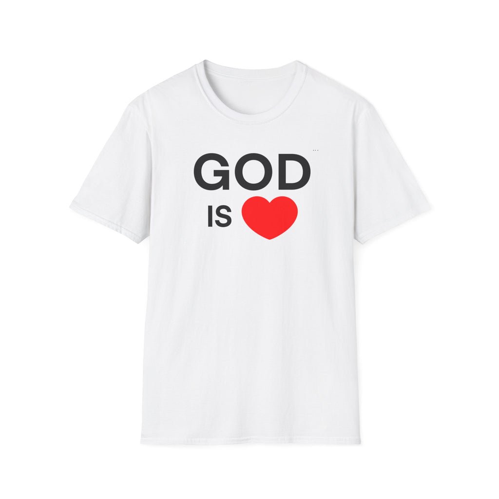 God Is Love™ T-Shirt — Purpose in a Tee, Inspiration Christian T-shirtless