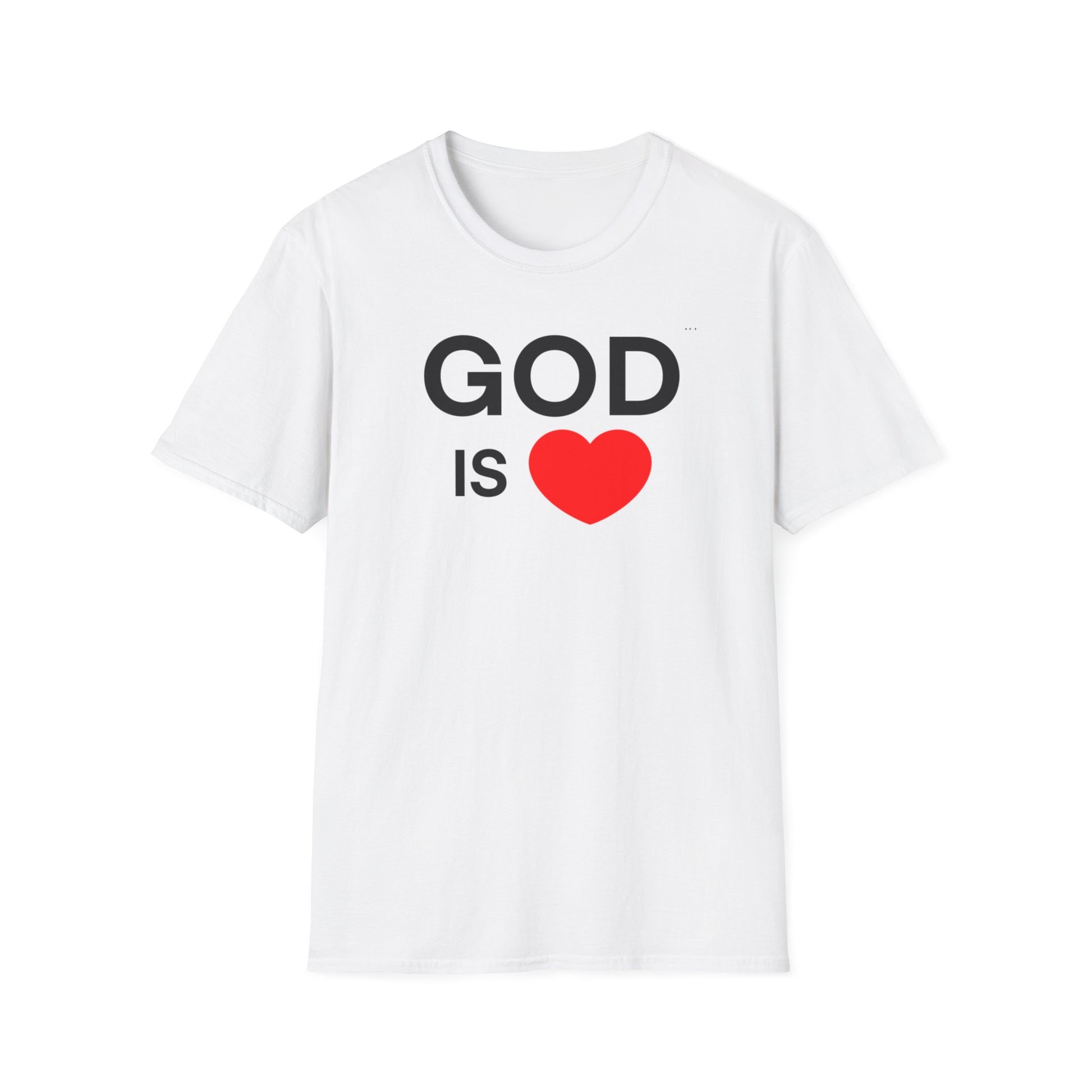 God Is Love™ T-Shirt — Purpose in a Tee, Inspiration Christian T-shirtless